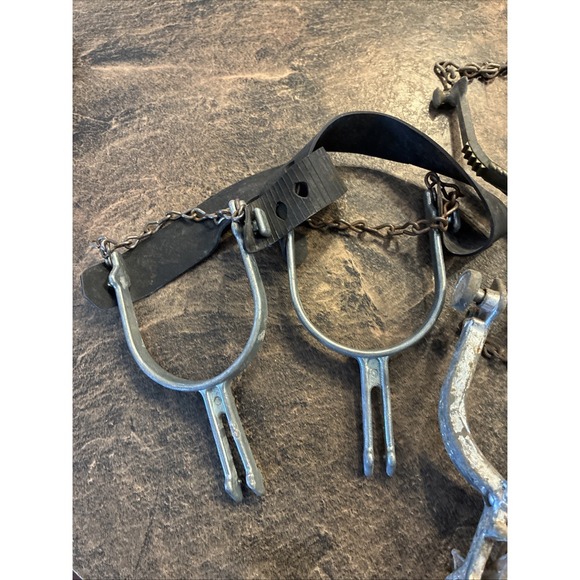 Lot If 5 Vintage Kids Spurs - Picture 4 of 13